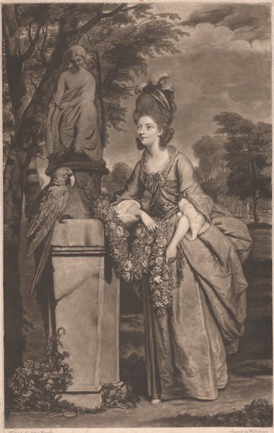 Elizabeth, Contessa di Derby da William Dickinson