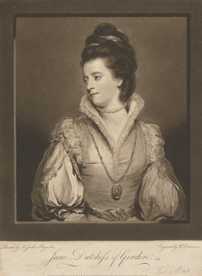 Jane Gordon (nata Maxwell), Duchessa di Gordon da William Dickinson