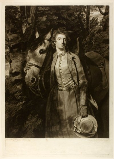Lady Charles Spencer da William Dickinson