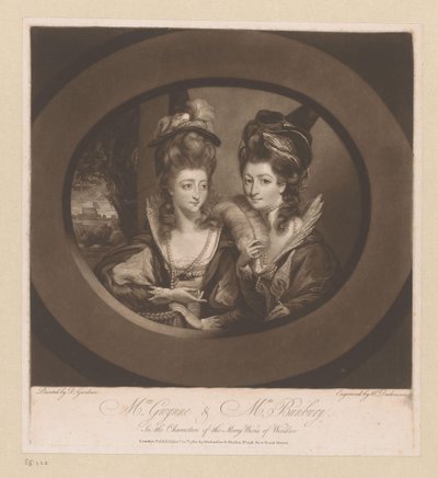 Ritratto di Mary Gwyn e Catherine Bunbury da William Dickinson