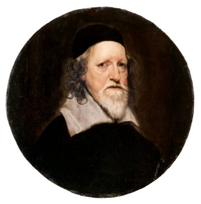 Inigo Jones, architetto inglese, XVII secolo da William Dobson