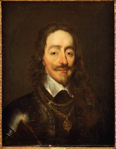 Ritratto del re Carlo I in armatura e il Collare dell