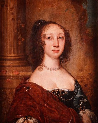 Ritratto di una signora, mezzo busto da William Dobson