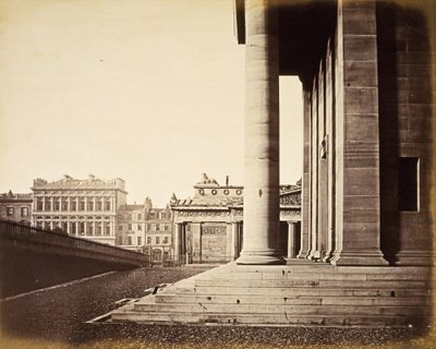 La National Gallery e la Royal Institution (Royal Scottish Academy), Edimburgo da William Donaldson Clark