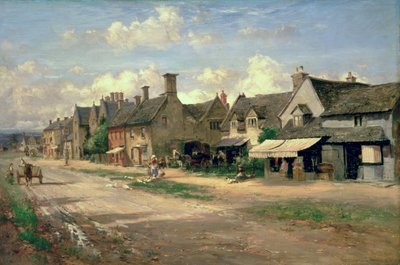 La High Street, Broadway, Worcestershire da William E. Harris