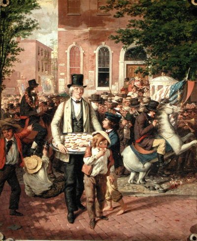 Una processione civica: Il venditore di torte da William E. Winner