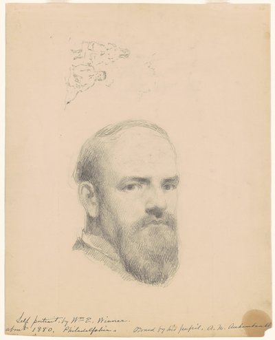 Autoritratto (recto) da William E. Winner
