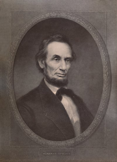 Abraham Lincoln, 16° Presidente degli Stati Uniti, XIX secolo da William Edgar Marshall