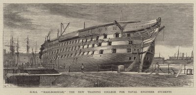 HMS Marlborough, il nuovo collegio di formazione per studenti ingegneri navali da William Edward Atkins
