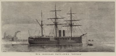 La nostra marina corazzata, HMS Superb da William Edward Atkins