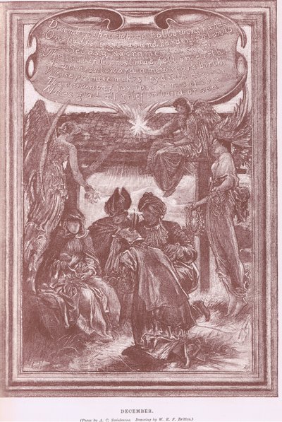 Dicembre, da The Magazine of Art 1893, Cassell and Company da William Edward Frank Britten