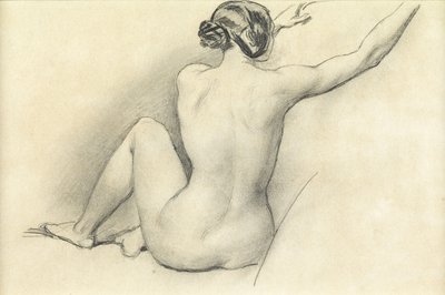 Nudo seduto da William Edward Frost