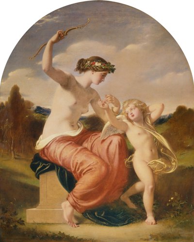 Venere disarma Cupido da William Edward Frost