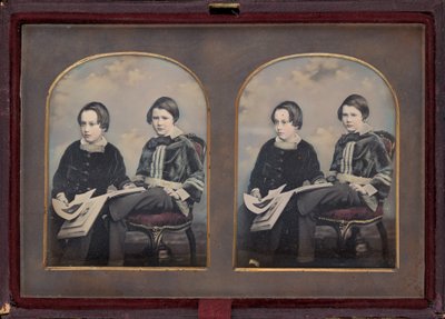 Ritratto di Due Ragazzi da William Edward Kilburn