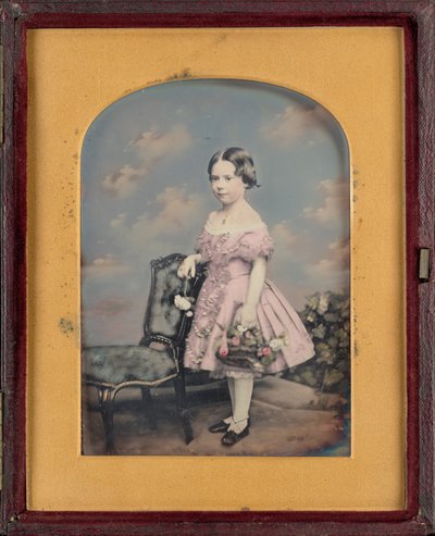 Ritratto di ragazza, c. 1852 (foto) da William Edward Kilburn