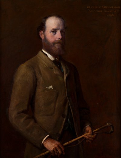 Ritratto di George, Visconte Newport, poi 4° Conte di Bradford (1845-1915), c.1880 da William Edward Miller