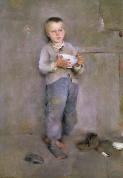 Felice come un re, 1884 da William Edward Stott