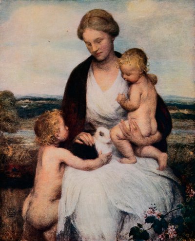 I miei pensieri sono i miei figli, c1900 da William Edward Stott