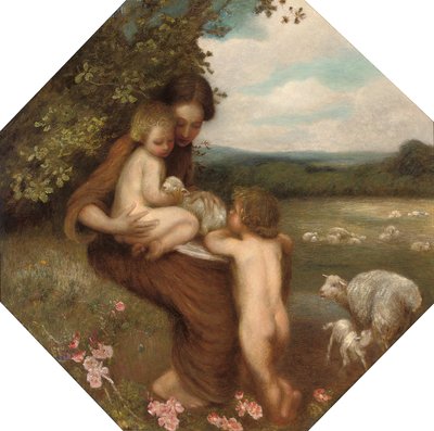 Due madri da William Edward Stott