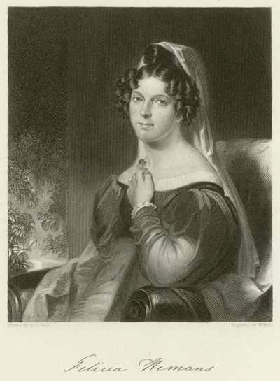 Felicia Hemans da William Edward West