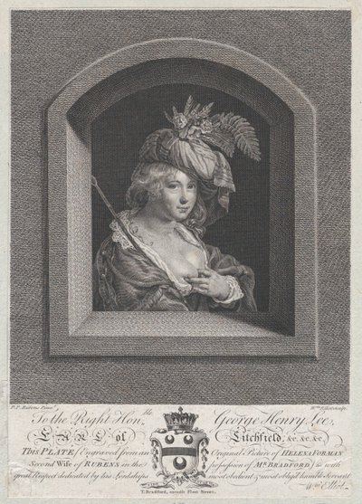 Ritratto di Susanna Lunden, sorella di Helena Fourment, 1763-66 da William Elliot
