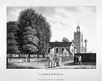 Chiesa di San Giles, Camberwell, Londra, 1792 da William Ellis