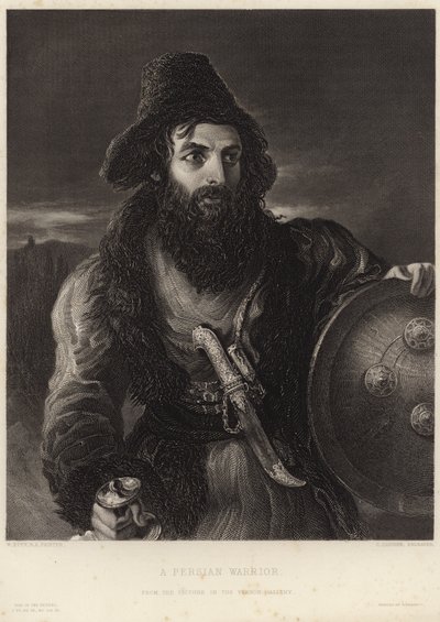 Un guerriero persiano da William Etty