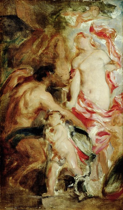 Studio allegorico, uno schizzo da William Etty