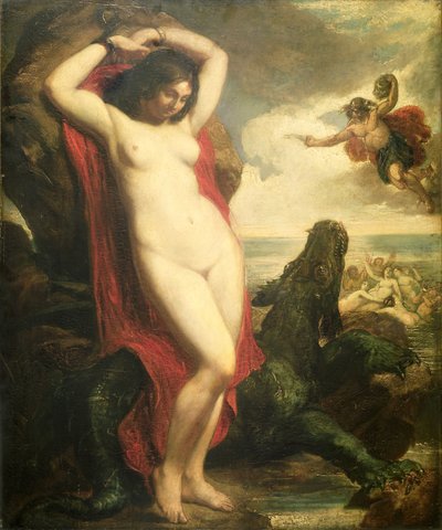 Andromeda e Perseo, c.1840 da William Etty