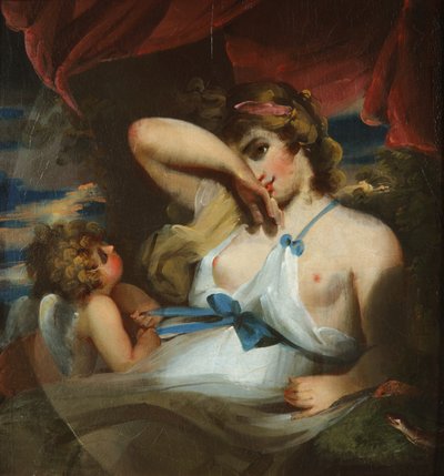 Dea e Cupido da William Etty