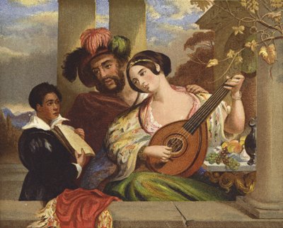 Il duetto da William Etty