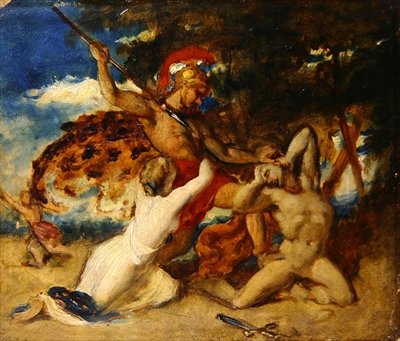 La misericordia intercede per i vinti da William Etty