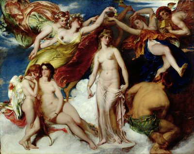 Pandora incoronata dalle stagioni da William Etty