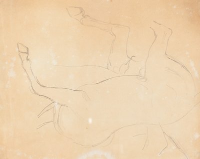 Studio di un cavallo da William Etty