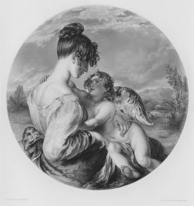 Il Compagno di Gioco Pericoloso, dal quadro nella Vernon Gallery da William Etty