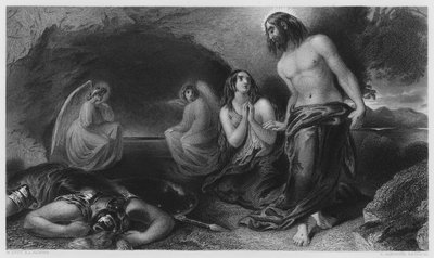 Il Sepolcro, dal quadro nella Vernon Gallery da William Etty
