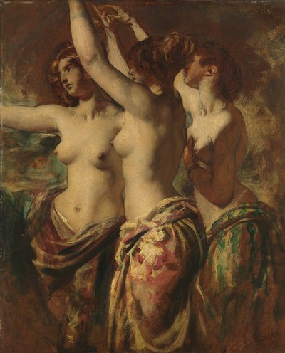 Le tre Grazie da William Etty