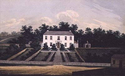 Government House, Parramatta, Nuovo Galles del Sud, 1805 da William Evans