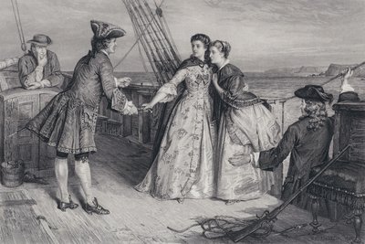 Illustrazione per Il Pirata di Sir Walter Scott da William Ewart Lockhart
