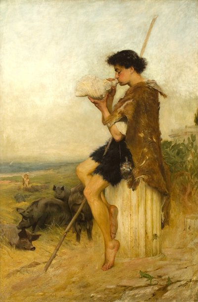 Il Guardiano di Maiali da William Ewart Lockhart