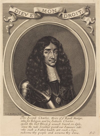 Carlo II da William Faithorne