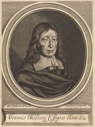 John Milton da William Faithorne