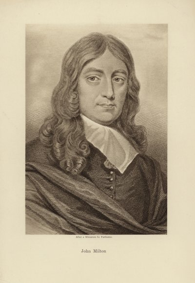 John Milton da William Faithorne