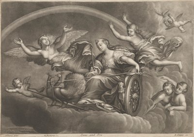 Giunone e Iris da William Faithorne