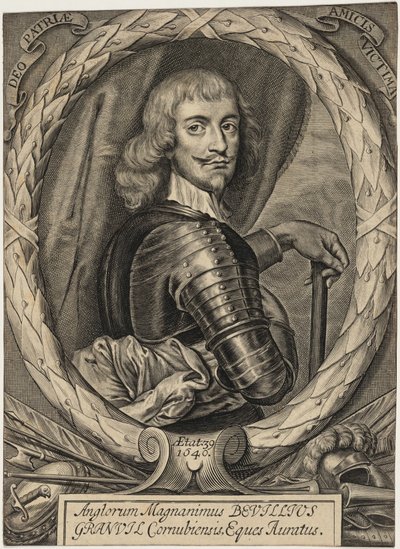 Sir Bevil Grenville da William Faithorne