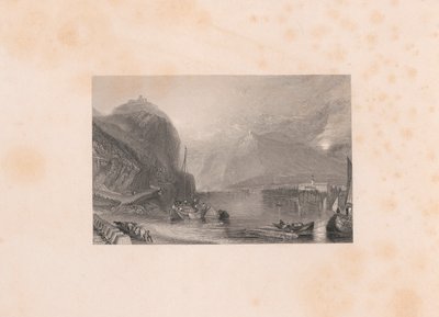 Il Drachenfels da William Finden