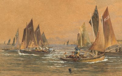 Barche da pesca da William Fleming Vallance