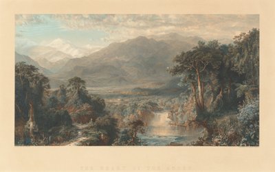 Il Cuore delle Ande da William Forrest, after Frederic Edwin Church