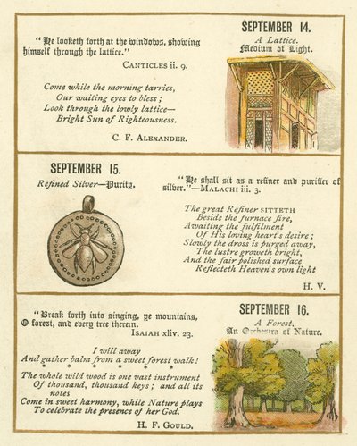 Pagina dal The Bible Emblem Anniversary Book da William Foster