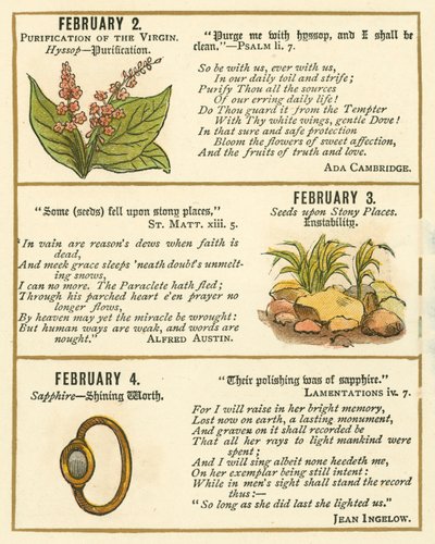 Pagina dal The Bible Emblem Anniversary Book da William Foster